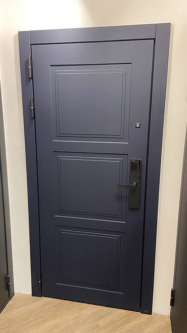 Дверь с биометрическим замком